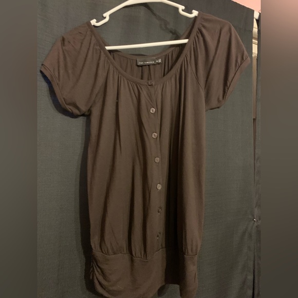 Brown Y2k top - Picture 1 of 4